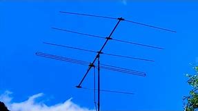 Vintage Low-VHF Yagi TV Antenna