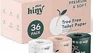 Premium & Soft Bamboo Toilet Paper | 36 Mega Rolls, 3 ply & 350 Sheets | FSC Certified, PFAS Free, BPA Free, Septic Safe | Tree Free Toilet Tissues | Plastic Free Packaging