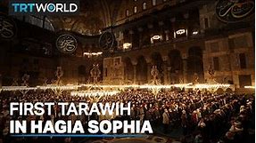 Hagia Sophia holds first Ramadan prayers in nearly 90 years
