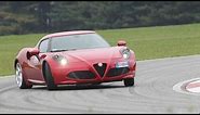 Alfa Romeo 4C - Test by DRIVE magazine & 0-200 km/h acceleration (ENG subs)