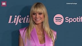 Heidi Klum is pretty in pink at Women in Entertainment Gala