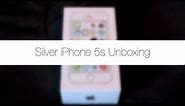 iPhone 5s Unboxing (Silver/White)