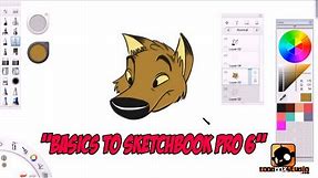 Basics to Sketchbook Pro 6 for Beginners Tutorial