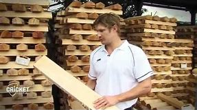 Shane Watson on how a bat is built
