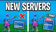 Fortnite Added NEW SERVERS! (Get Lower Ping)