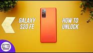 How to Unlock Samsung Galaxy S20 FE and Use it with Any Carrier