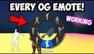 (WORKING) How To Get *EVERY OG EMOTE* For Free In Fortnite! (Map Code)