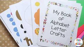 ABC Book Alphabet Letter Crafts