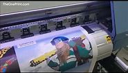OnePrint Low Cost Small Digital Vinyl Banner Printing Machine with XP600