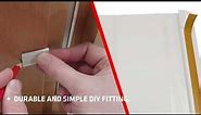 Astro Finger Saver Elite Front | PVC Finger Guard for Doors | Astroflame