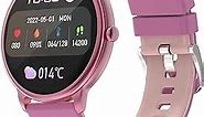 Women's Health Smart Watch, 1.43" AMOLED Smartwatch with Always-on Display, Bluetooth Call, 7 Health Apps HRV Blood G/S Monitor IP67 Waterproof Fitness Tracker Watch for Women Android iOS