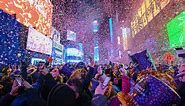 Iconic "2024" numerals arrive for New Year's Eve in Times Square