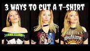 3 Ways to Cut a T-shirt