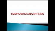 Comparative advertising