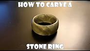 How to Carve a Stone Ring with just a Dremel