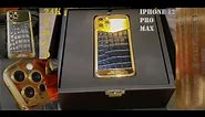 24K GOLD IPHONE 12 PRO MAX || CUSTOM || LIMITED EDITION || ALLIGATOR LEATHER || UNBOXING ||