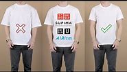 Every Uniqlo T-Shirt Compared (6 Different Styles)