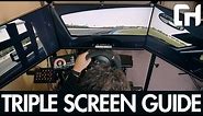 Triple Screen for Sim Racing [Triple Monitor Setup Guide]