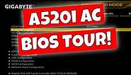 Gigabyte A520i AC BIOS Tour & XMP CSM & Onboard GPU Settings