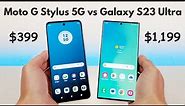 Moto G Stylus 5G (2023) vs Galaxy S23 Ultra - Who Will Win?