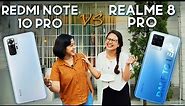 PERANG KAMERA 108MP!! Redmi Note 10 Pro vs. Realme 8 Pro - FULL Camera Review