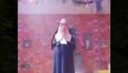 Nun ascending into the air meme #croppingshit #meme #nun #nunmeme #fyp