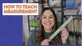 How to Teach Measurement in 1st & 2nd Grade // Research Based Measurement Activities