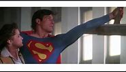 Superman saves Lois and helicopter | Superman (1978)
