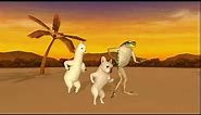 Xue huā piāo piāo yi jian mei - Meme (Llama, dog, frog dancing) [4K]