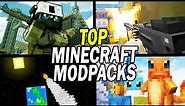 Top 15 BEST Minecraft Modpacks of All Time!