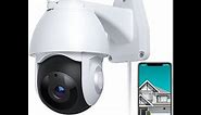 Voger 360 Degree 1080P WiFi Security Camera with Motion Detection