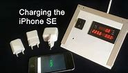 iPhone SE . charging power - iPhone vs. iPad charger