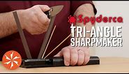 How to Sharpen Your Knives with the Spyderco Tri-Angle Sharpmaker Knife Sharpener
