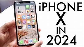 iPhone X In 2024! (Still Worth It?) (Review)