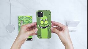 Head Case Designs Officially Licensed Rick and Morty Aliens Season 3 Graphics Hard Back Case Compatible with Apple iPhone 15