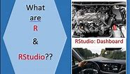 What are R and RStudio | Difference between R and RStudio | ScienceRoot