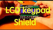 Sainsmart LCD keypad Arduino shield review