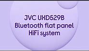 JVC UX-D529B Bluetooth Flat Panel Hi-Fi System - Black - Quick Look