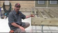 How To Build A Deck | #2 Framing [Beam/Joists/Ledger]