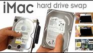 How to replace an iMac hard drive - A1224 24"