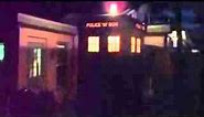 Home made Police Public call box replica - Tardis takeoff .wmv