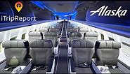 NEW INTERIOR Alaska 737-800 First Class Trip Report