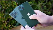 Green iPhone 13 and 13 Pro: Unboxing and First Impressions
