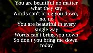 Christina Aguilera Beautiful Lyrics