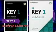 KET - A2 Key 1 Authentic Practice Tests - KET Listening TEST 2 with ANSWER KEY