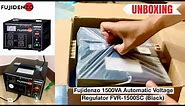 Unboxing Fujidenzo 1500VA Automatic Voltage Regulator FVR-1500SC (Black)