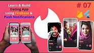 Flutter Dating App Course with GetX Flutter Firebase Push Notification | Build Match & Tinder Clone