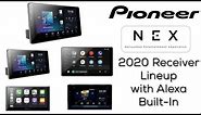 Pioneer 2020 NEX Lineup with Alexa Built-In