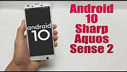 Install Android 10 on Sharp Aquos Sense 2 (LineageOS 17.1 GSI treble) - How to Guide!