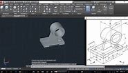 Dibujo 3D en AutoCAD para principiantes - modelado de solido- Extrude Presspull